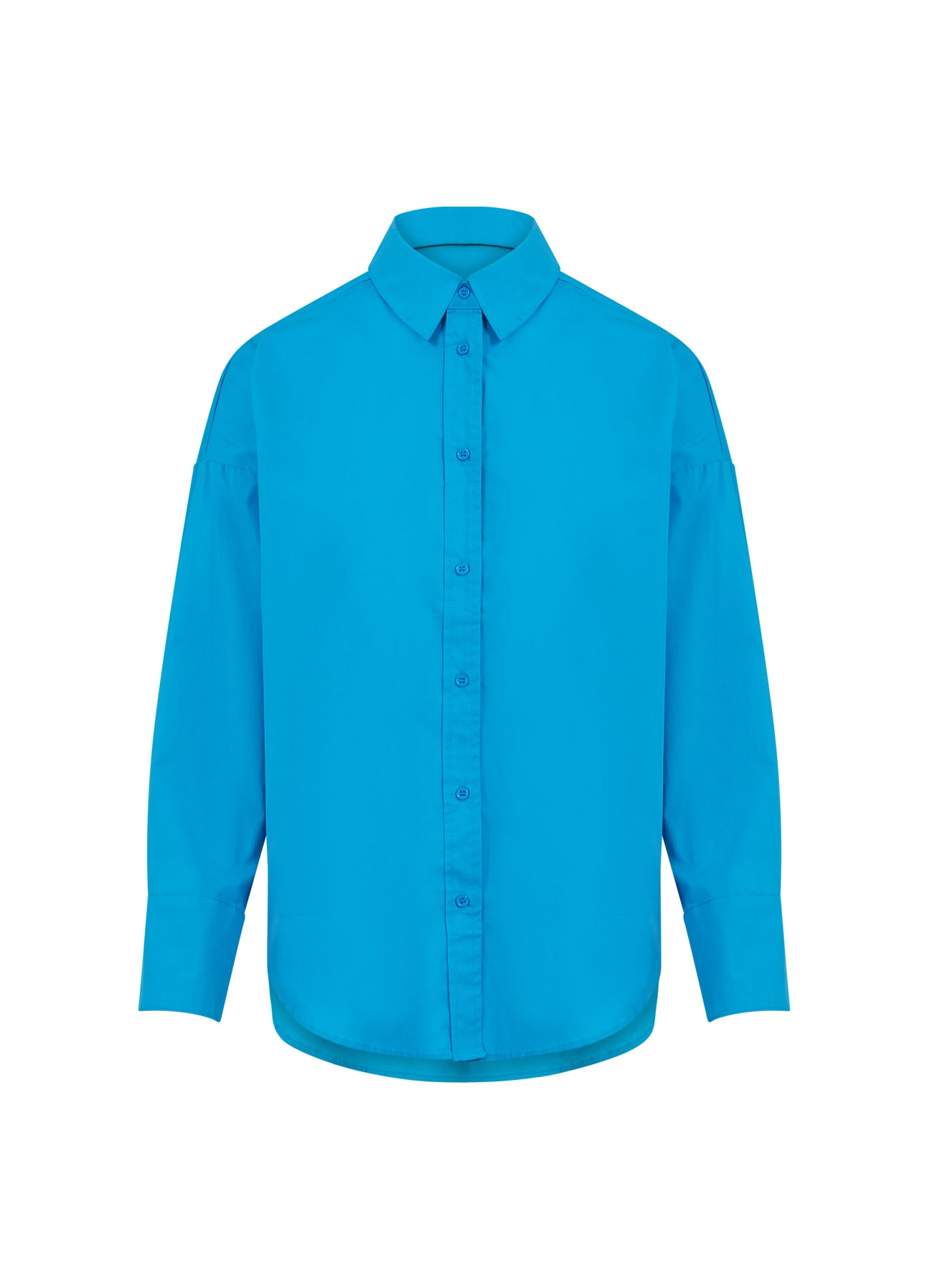 CC Heart  CC HEART HARPER OVERSIZED KATOENEN SHIRT Shirt/Blouse Ocean Blue - 513