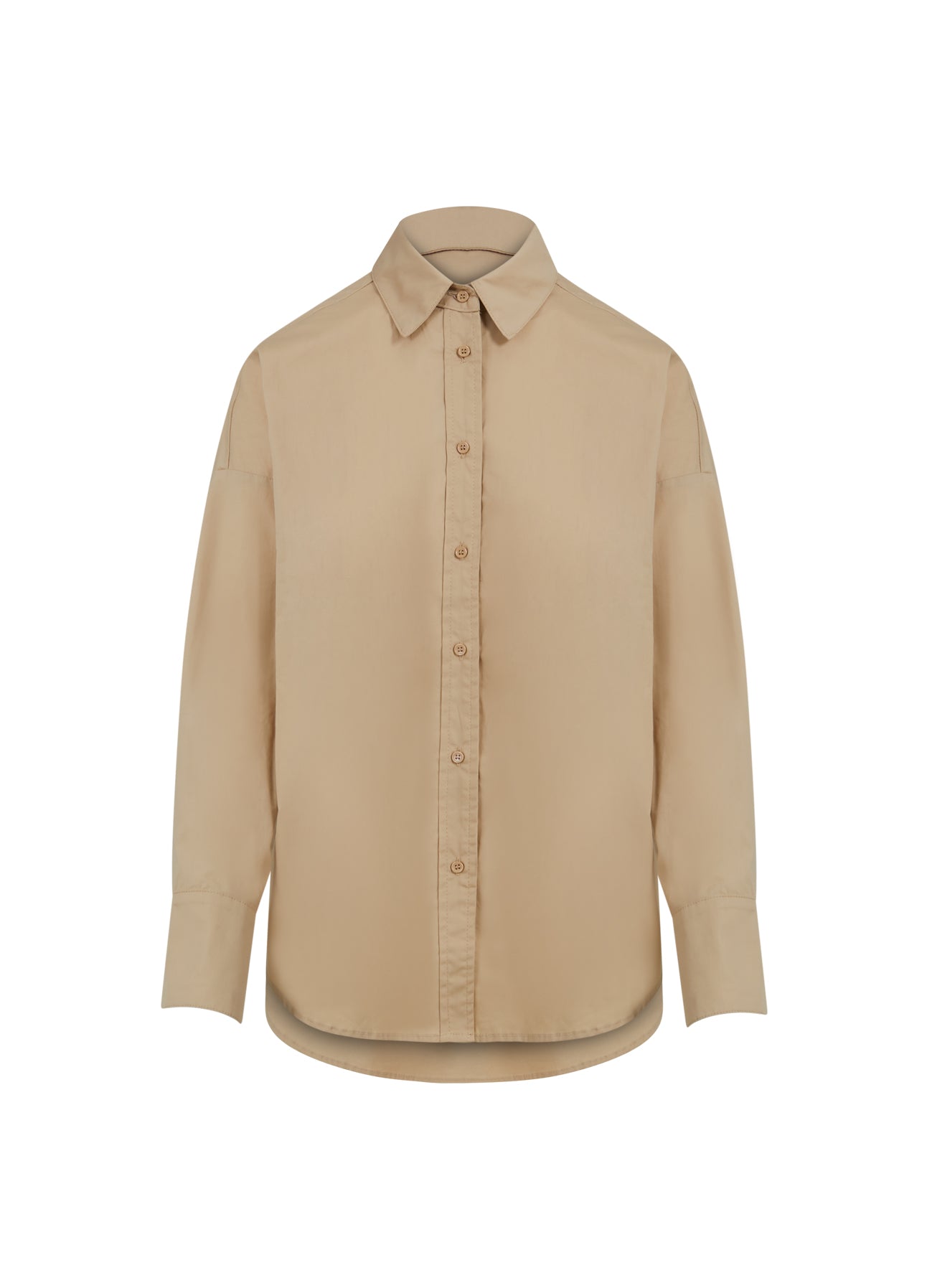 CC Heart  CC HEART HARPER OVERSIZED KATOENEN SHIRT Shirt/Blouse Sand - 363