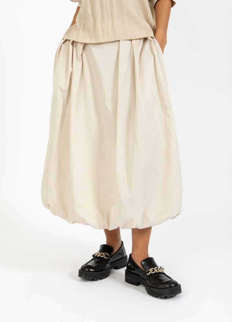 Coster Copenhagen BALLONROK Skirt Desert sand - 329