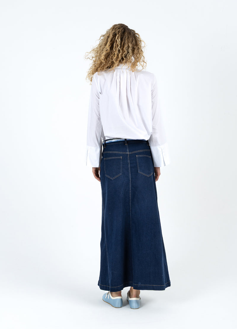 Coster Copenhagen BLOUSE MET PLOOIEN Shirt/Blouse White - 200