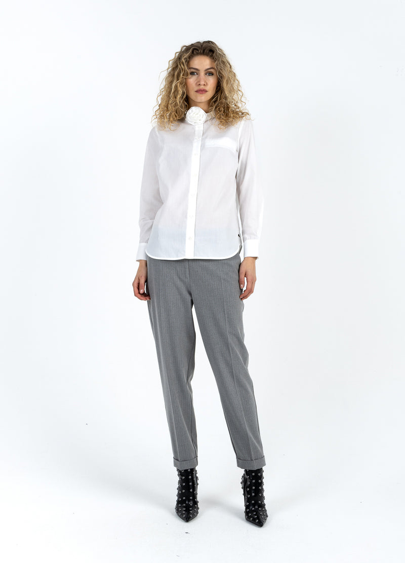 Coster Copenhagen BLOUSE MET ROZENKETTING Shirt/Blouse White - 200