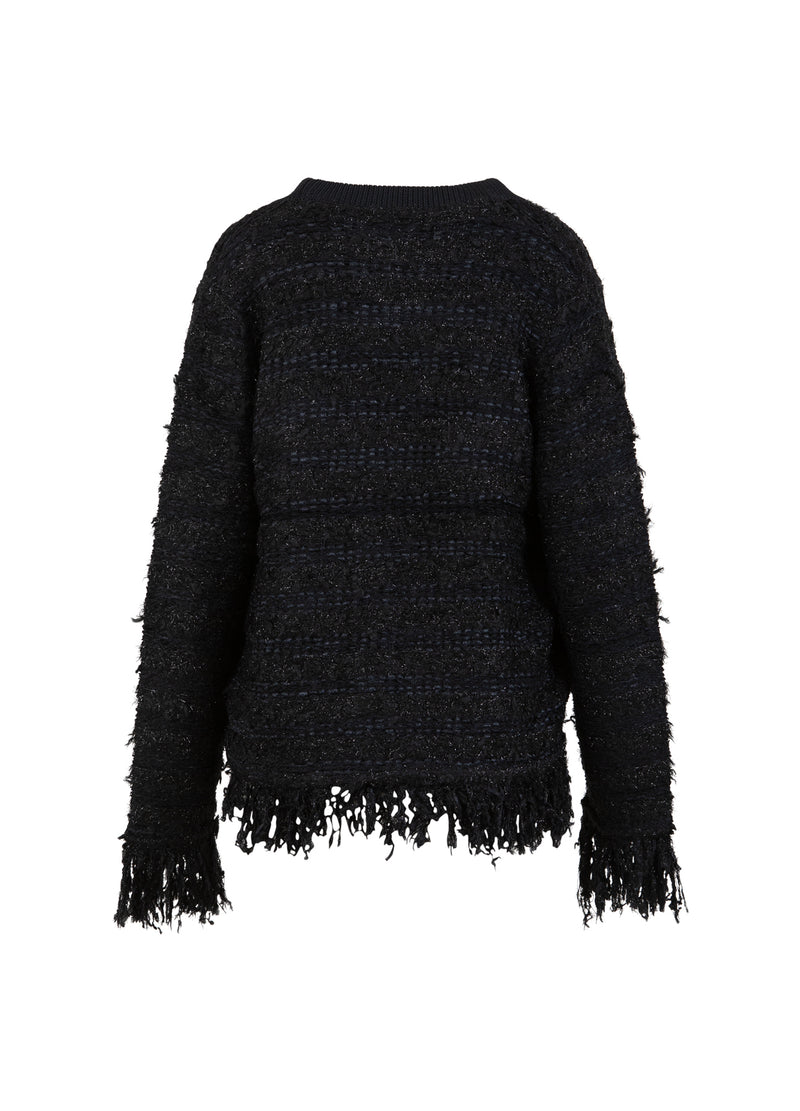 Coster Copenhagen BOUCLE TRICOT VEST Knitwear Black - 100