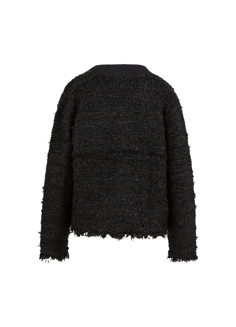 Coster Copenhagen BOUCLE TRICOT VEST Knitwear Black - 100