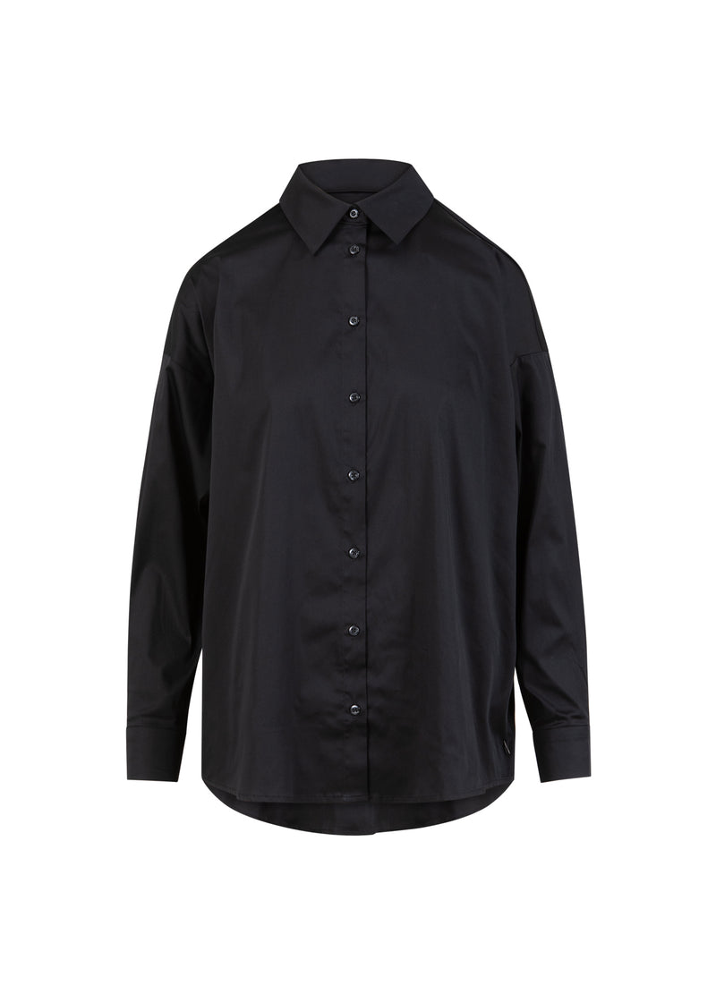 Coster Copenhagen BOXIGE KLASSIEKE BLOUSE Shirt/Blouse Black - 100