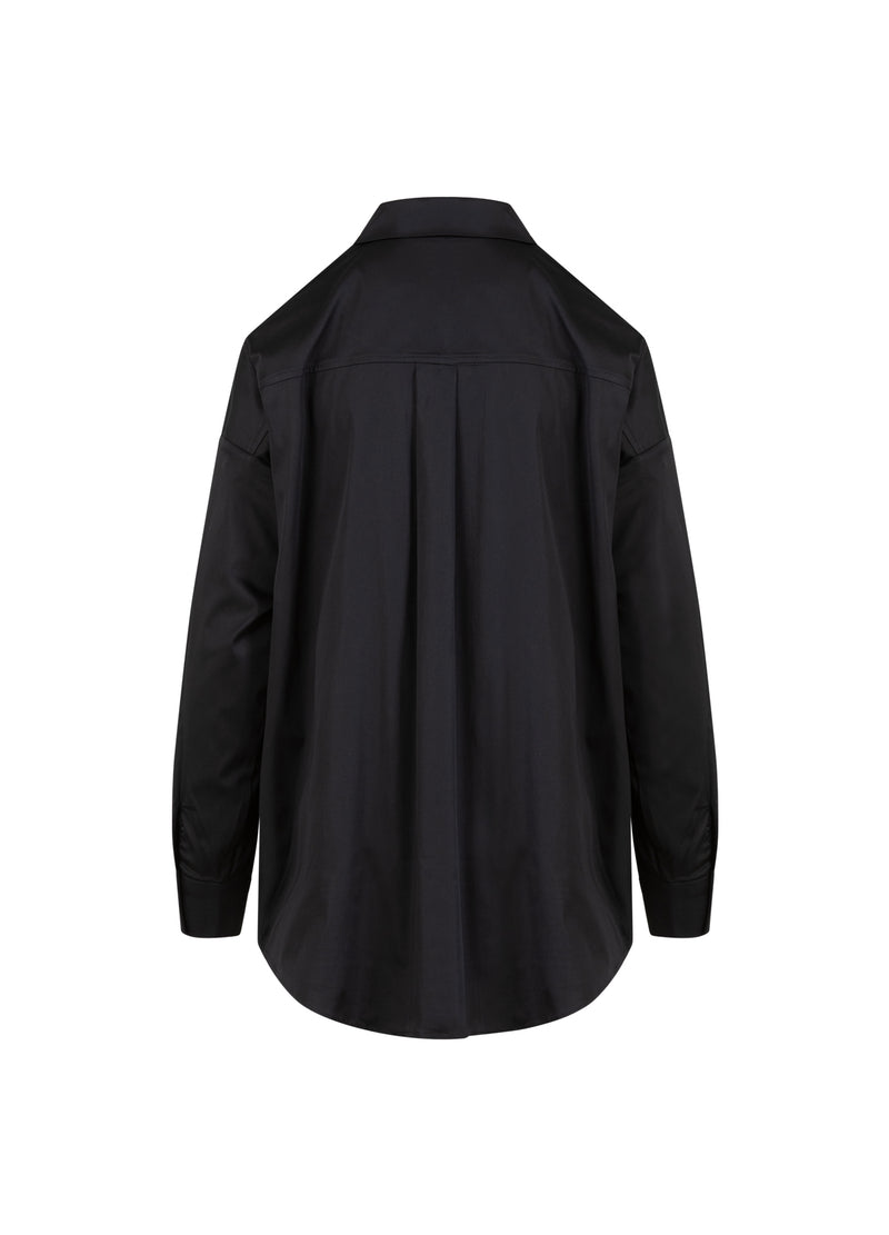 Coster Copenhagen BOXIGE KLASSIEKE BLOUSE Shirt/Blouse Black - 100