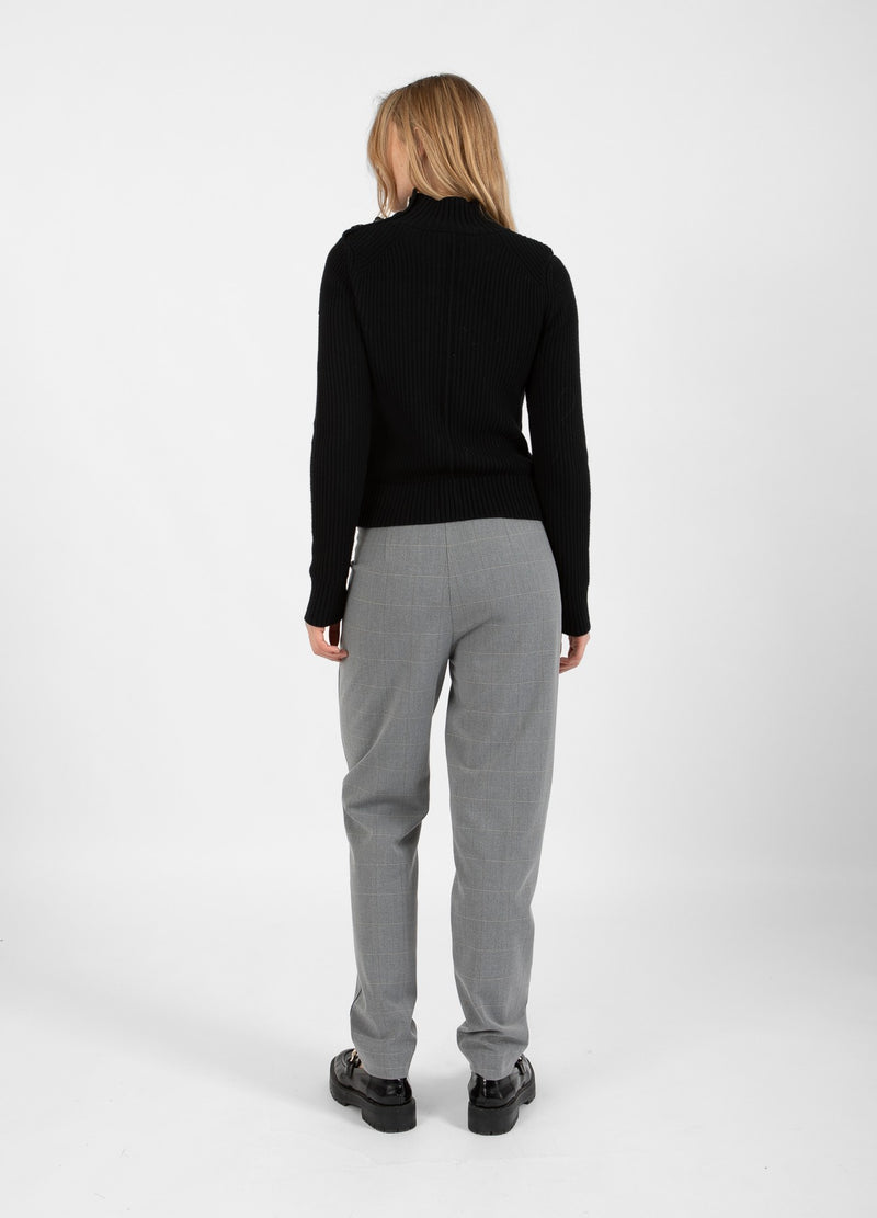 Coster Copenhagen BROEK - STELLA PASVORM Pants Light grey check - 160