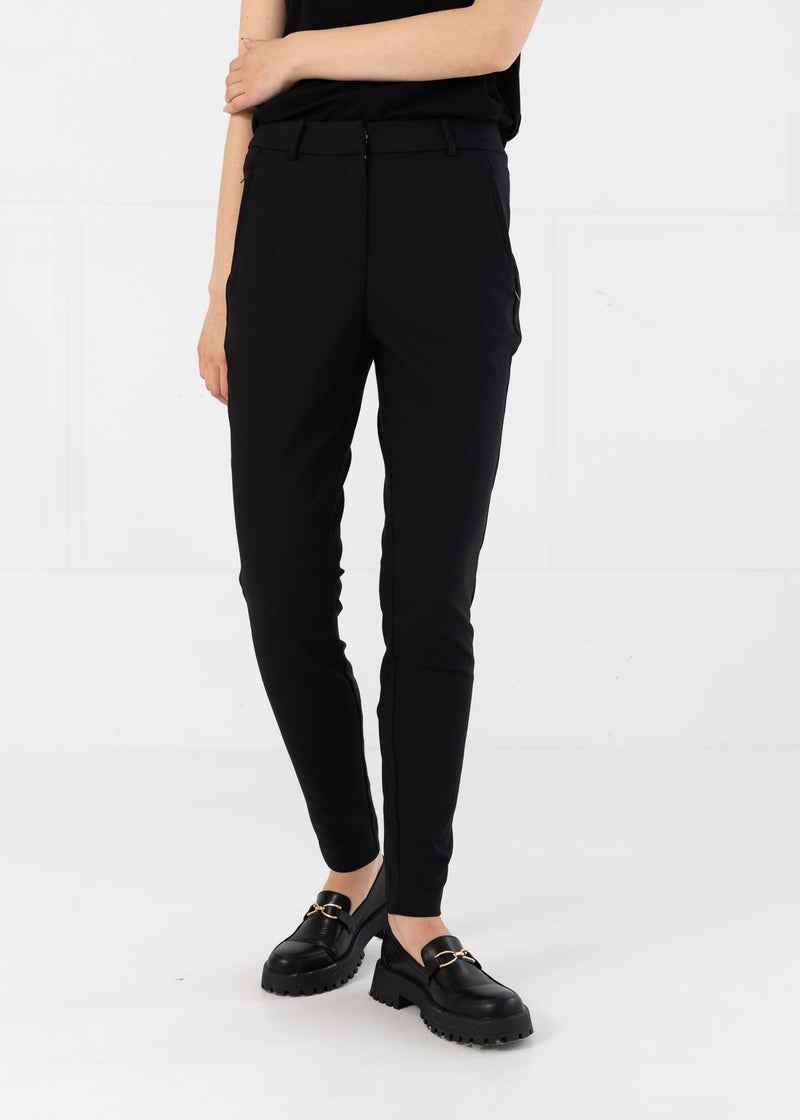 Coster Copenhagen BROEK MET NORMALE LENGTE - STELLA FIT Pants Black - 100