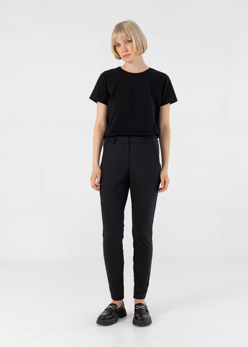 Coster Copenhagen BROEK MET NORMALE LENGTE - STELLA FIT Pants Black - 100