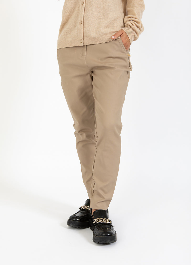Coster Copenhagen BROEK MET NORMALE LENGTE - STELLA FIT Pants Desert sand - 329