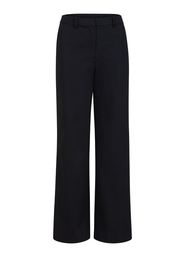 Coster Copenhagen BROEK MET WIJDE PIJPEN - PETRA-PASVORM Pants Black - 100