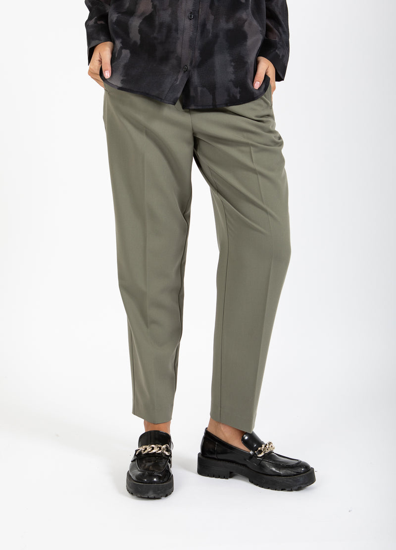 Coster Copenhagen BROEK STELLA FIT - STELLA FIT Pants Moss Green - 469
