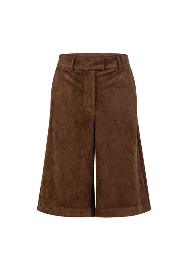 Coster Copenhagen Boxy klassieke overhemd Pants Dark Brown - 335