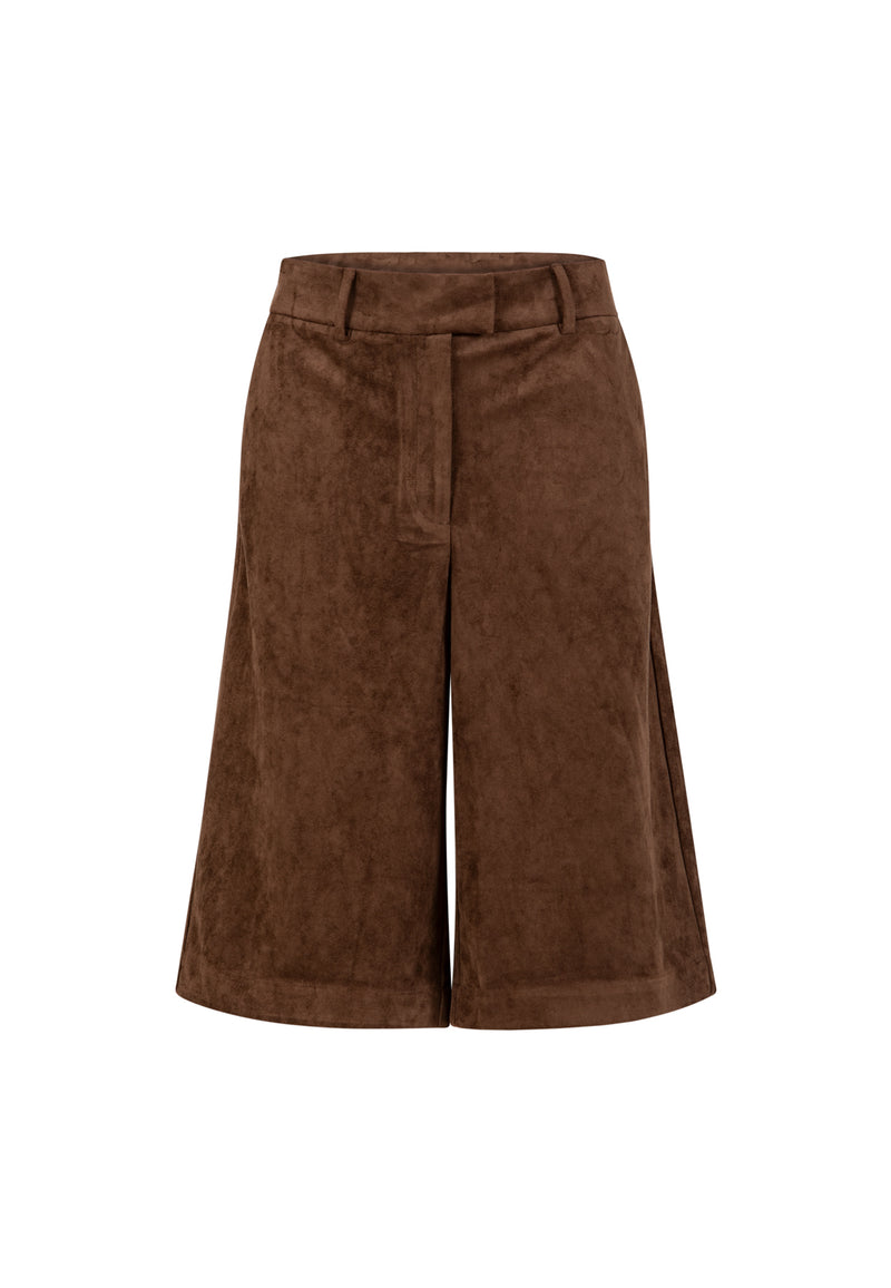 Coster Copenhagen Boxy klassieke overhemd Pants Dark Brown - 335