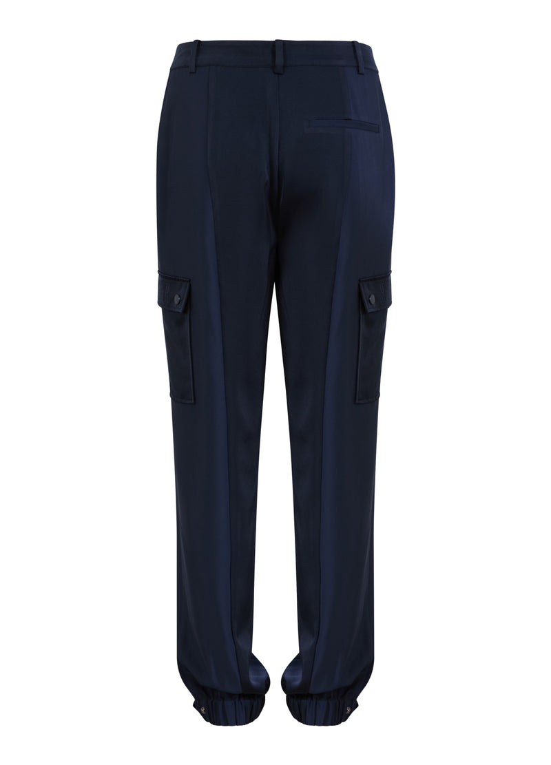 Coster Copenhagen CARGOBROEK - STELLA PASVORM Pants Dark blue - 579