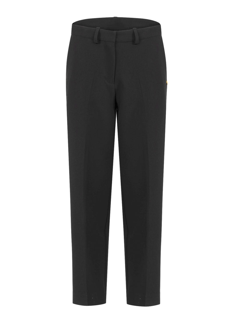 Coster Copenhagen CARO BROEK - CARO PASVORM Pants Black - 100