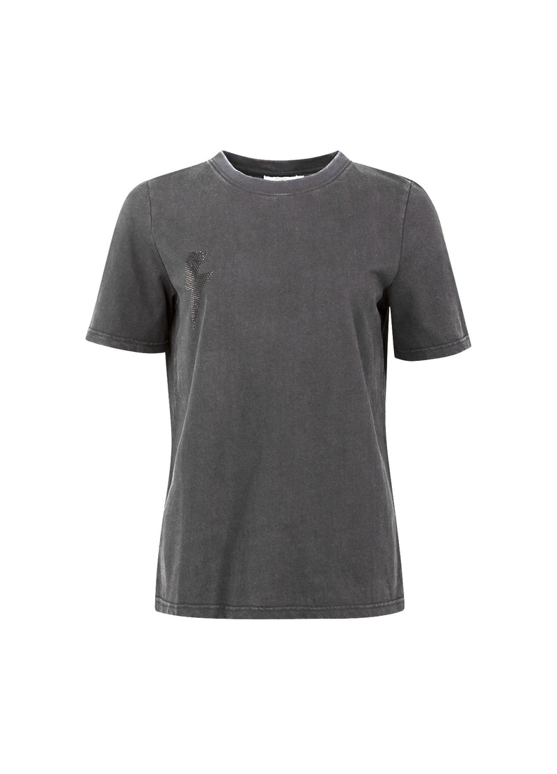 CC Heart CC HART LIGHTNING TEE - MID SLEEVE T-Shirt Washed grey - 180