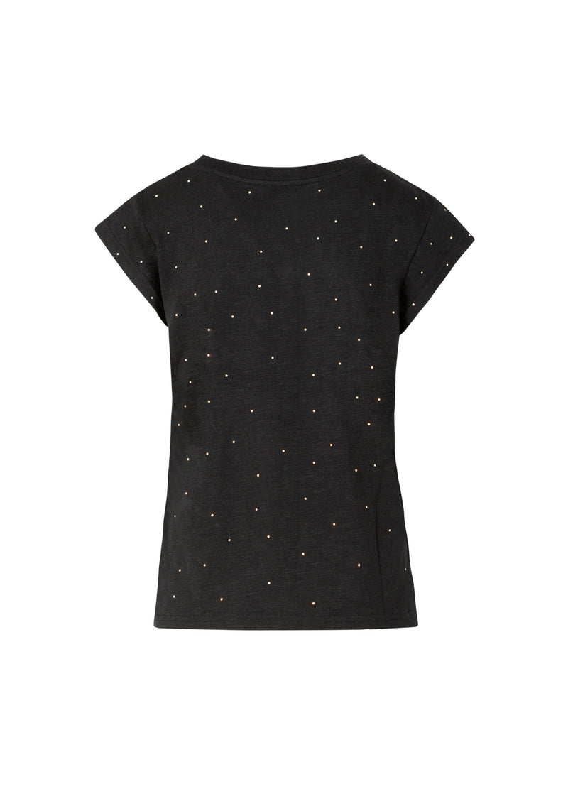 CC Heart CC HART STUD TEE T-Shirt Black - 100