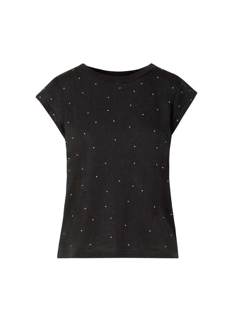 CC Heart CC HART STUD TEE T-Shirt Black - 100