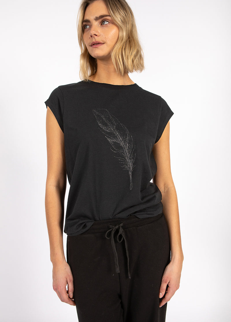 CC Heart CC HART VEREN T-SHIRT T-Shirt Black - 100