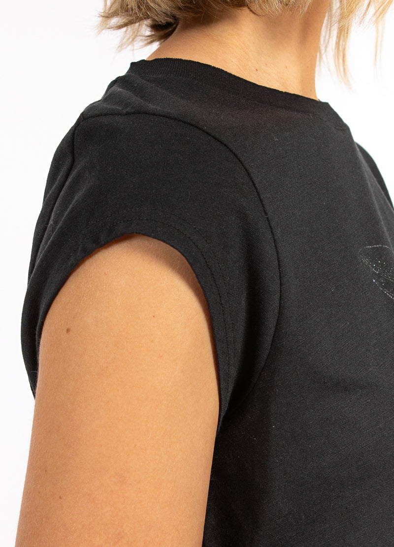 CC Heart CC HART VEREN T-SHIRT T-Shirt Black - 100