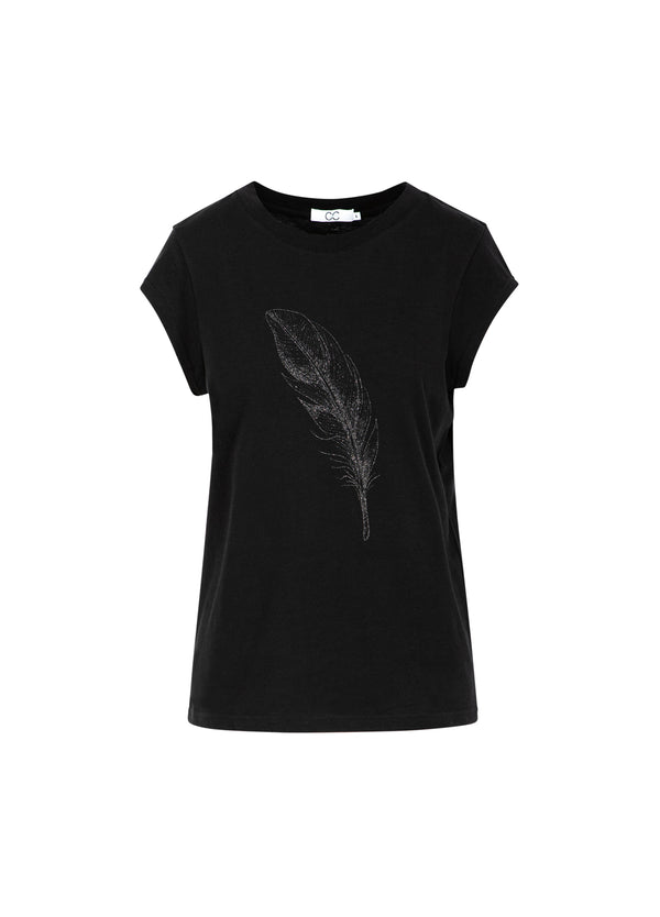 CC Heart CC HART VEREN T-SHIRT T-Shirt Black - 100