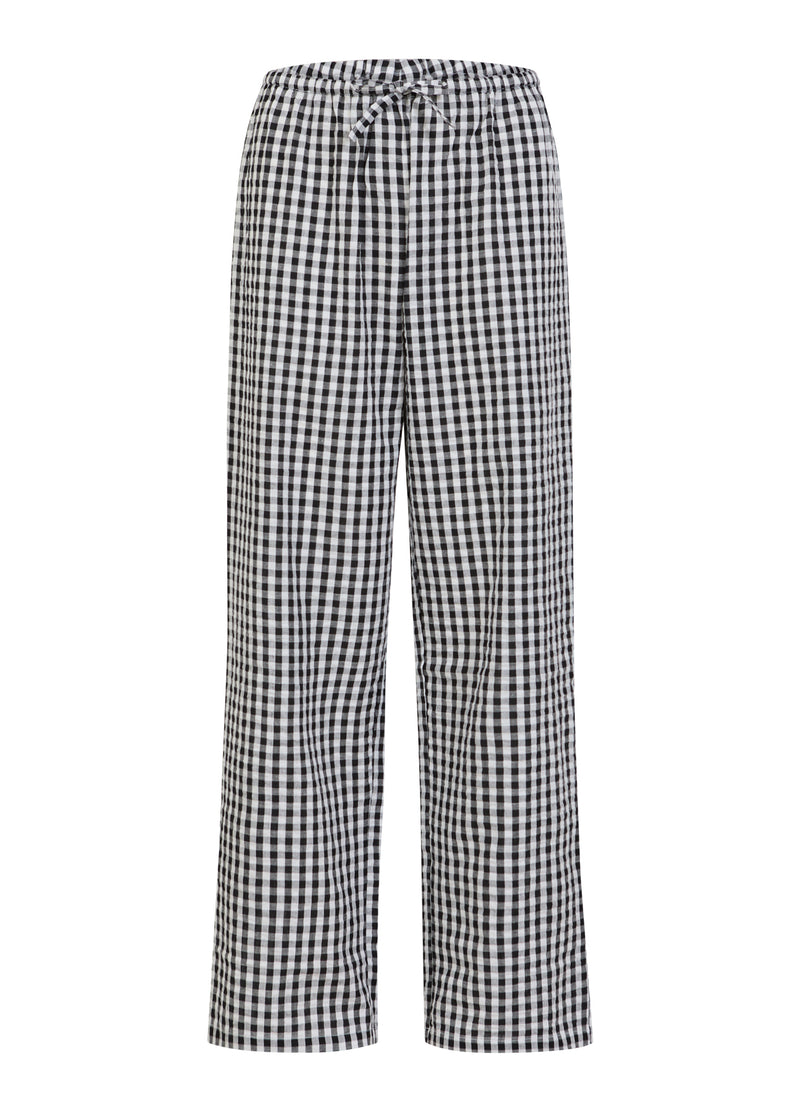 CC Heart CC HEART ALENA PULL-ON BROEK Pants Black/white check - 146