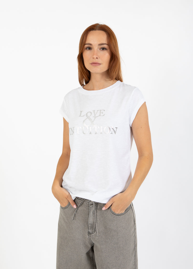 CC Heart CC HEART ALFI T-SHIRT - KAPMOUW T-Shirt White - 200