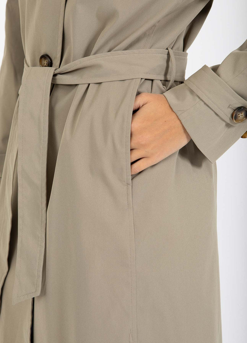 CC Heart CC HEART ALICIA LANGE TRENCHCOAT Outerwear Sand olive - 406