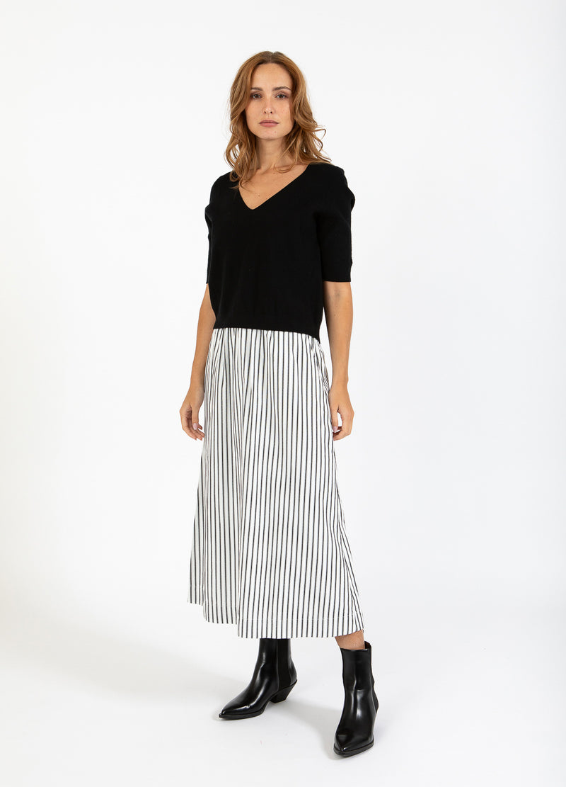 CC Heart CC HEART ALMA ZACHTE KORTE MOUW GEBREID Knitwear Black - 100