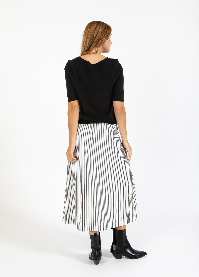 CC Heart CC HEART ALMA ZACHTE KORTE MOUW GEBREID Knitwear Black - 100