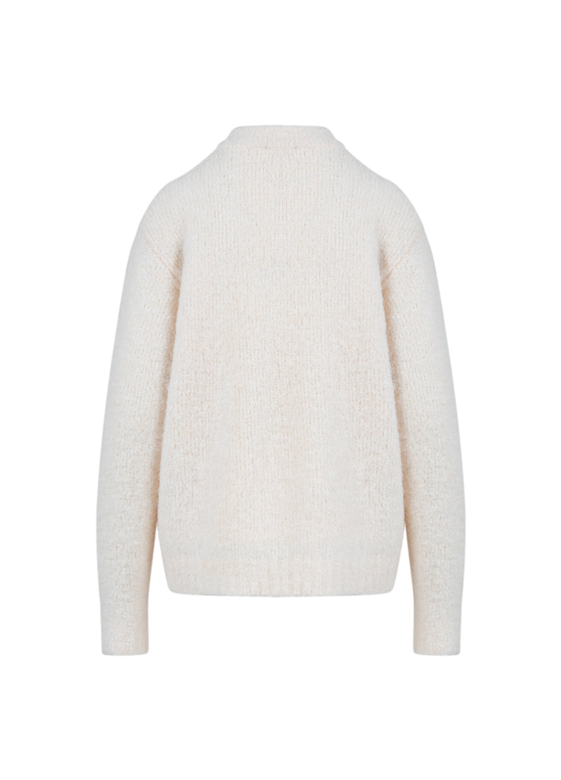 CC Heart CC HEART AMAYA GEBREIDE TRUI Knitwear Off white - 266