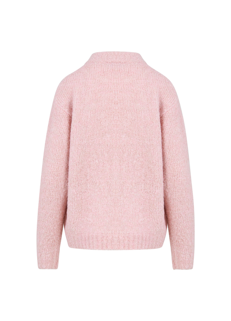 CC Heart CC HEART AMAYA GEBREIDE TRUI Knitwear Winter Rose - 649