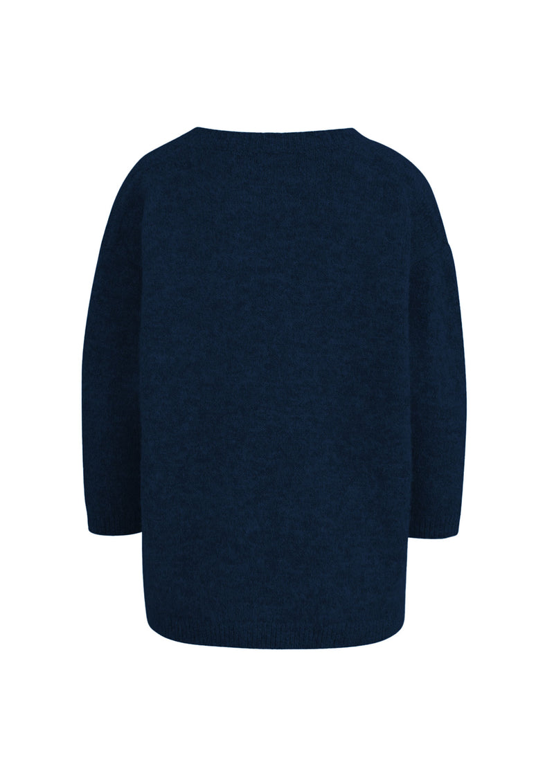 CC Heart CC HEART AMELIA ALPACA V-HALS Knitwear Navy - 563