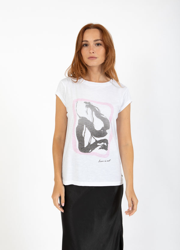 CC Heart CC HEART ART T-SHIRT - CAP MOUW T-Shirt White - 200