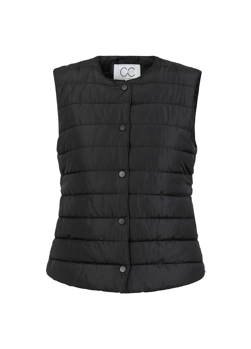 CC Heart CC HEART ASTA GEWATTEERD VEST Outerwear Black - 100