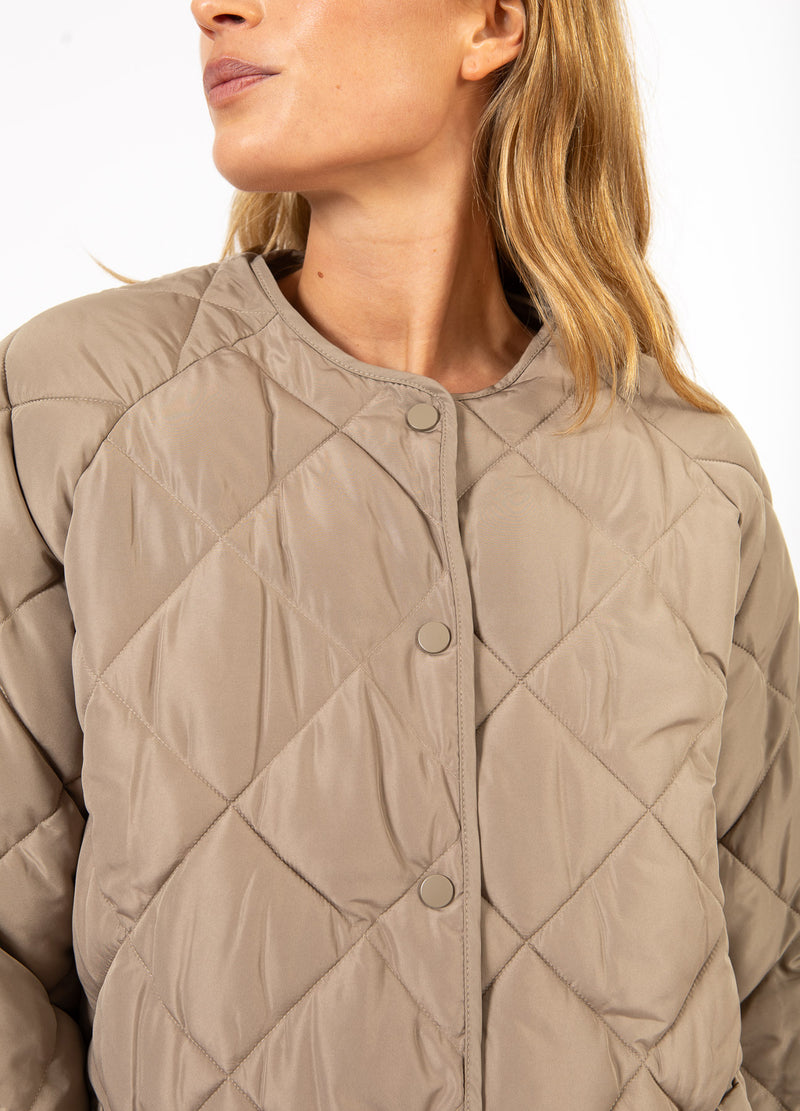 CC Heart CC HEART ASTA QUILTED LOOSE JACKET Outerwear Sand - 251