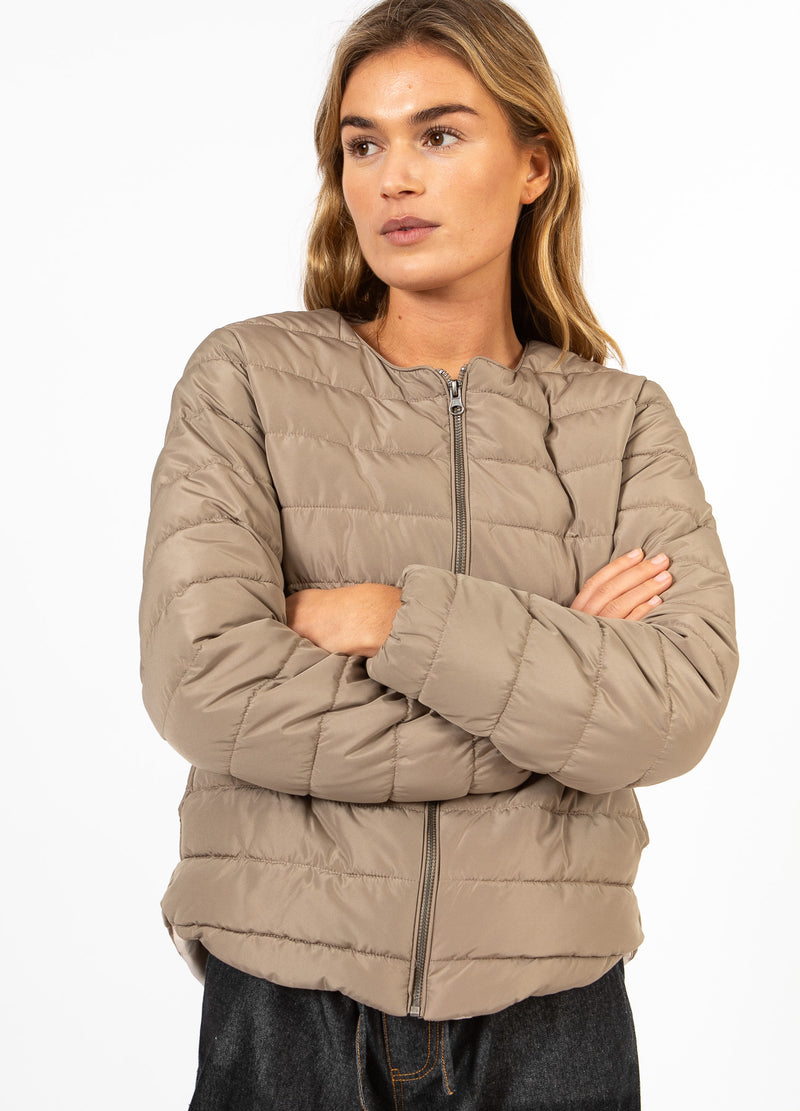 CC Heart CC HEART ASTA QUILTED SLIM JAS Outerwear Sand - 251