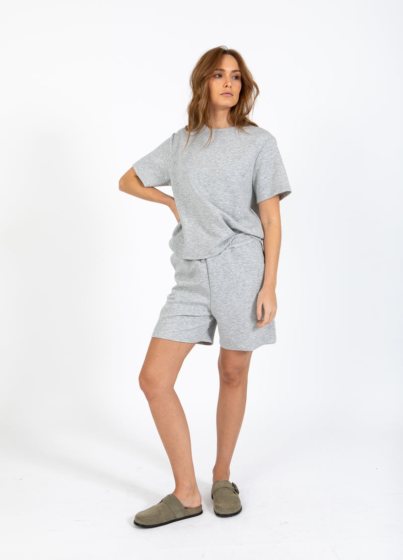 CC Heart CC HEART BEA SWEATBLOUSE Shirt/Blouse Light grey melange - 129