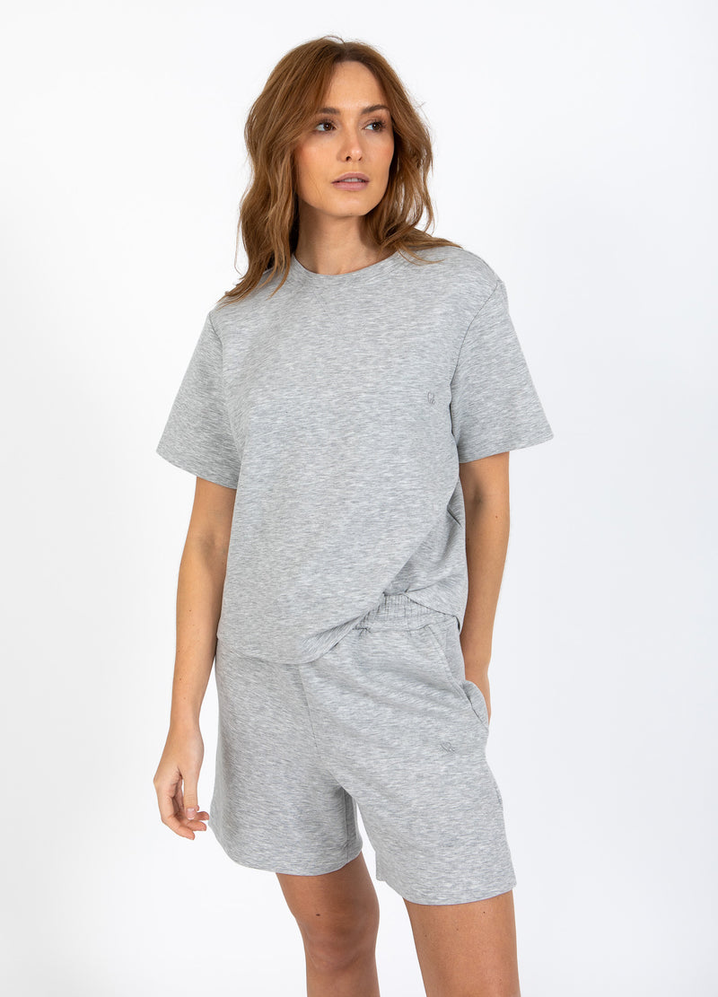 CC Heart CC HEART BEA SWEATBLOUSE Shirt/Blouse Light grey melange - 129