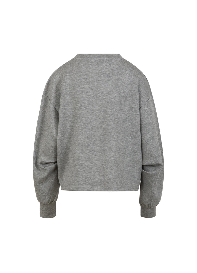 CC Heart CC HEART BILLIE O-NECK TRUI Shirt/Blouse Grey Melange - 182