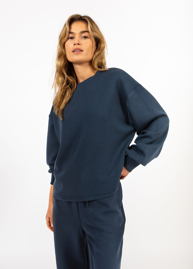 CC Heart CC HEART BILLIE O-NECK TRUI Shirt/Blouse Navy - 563