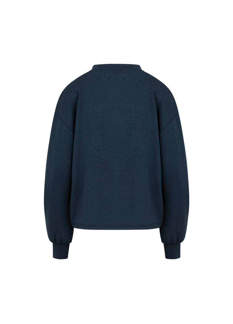 CC Heart CC HEART BILLIE O-NECK TRUI Shirt/Blouse Navy - 563