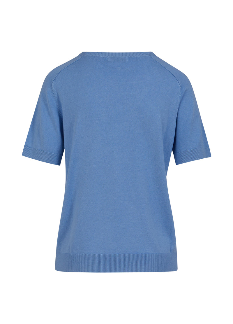 CC Heart CC HEART ELLA GEBREIDE T-SHIRT T-Shirt Light blue - 574