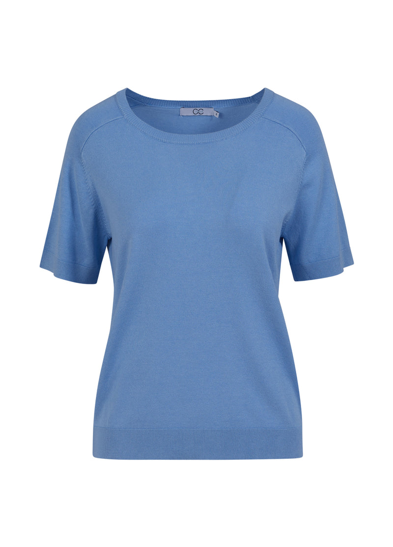 CC Heart CC HEART ELLA GEBREIDE T-SHIRT T-Shirt Light blue - 574