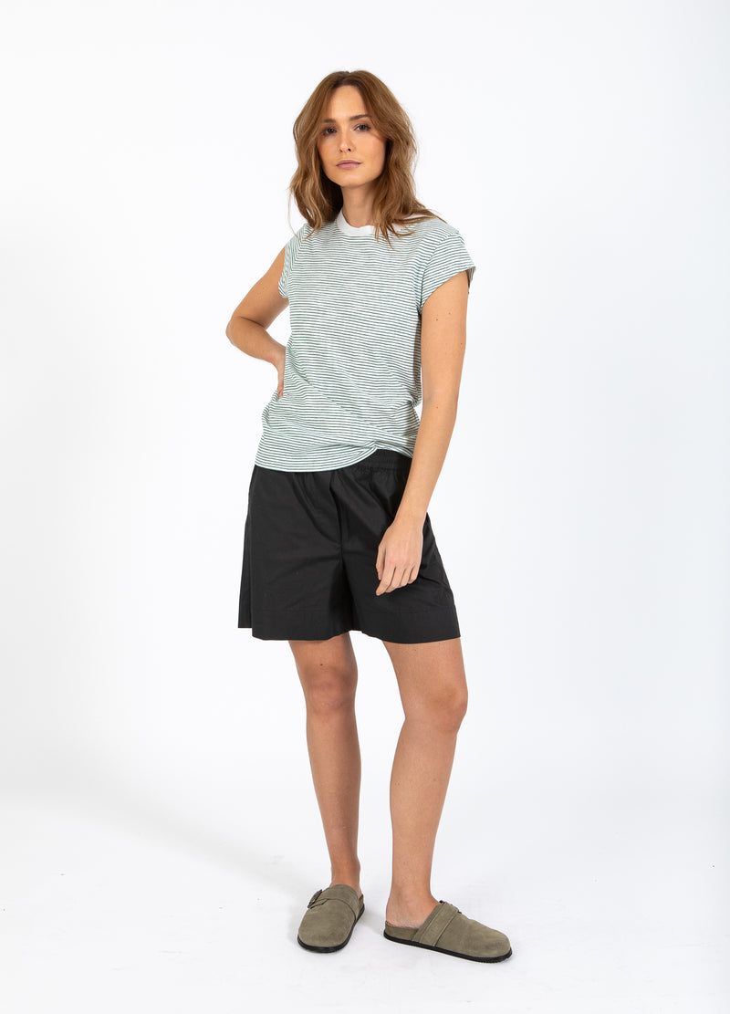 CC Heart CC HEART ELLEN STREEP KORTE MOUWEN T-SHIRT T-Shirt Green stripe - 447