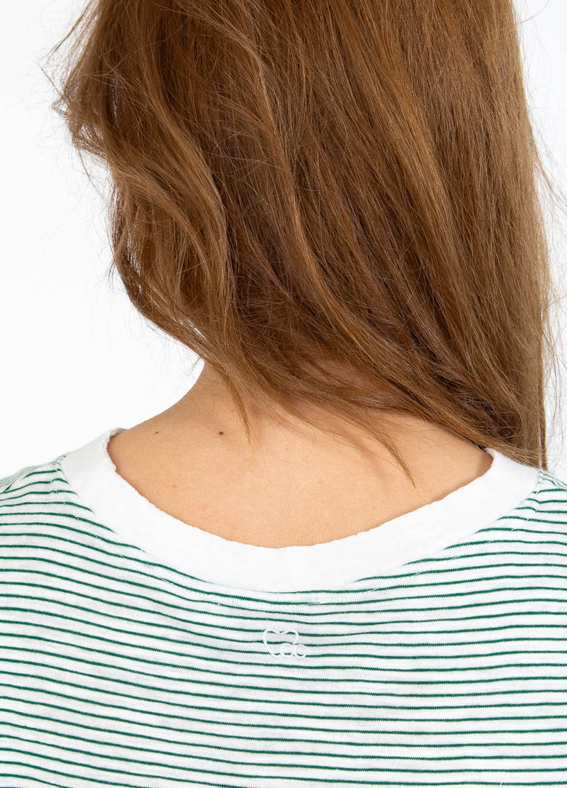 CC Heart CC HEART ELLEN STREEP KORTE MOUWEN T-SHIRT T-Shirt Green stripe - 447