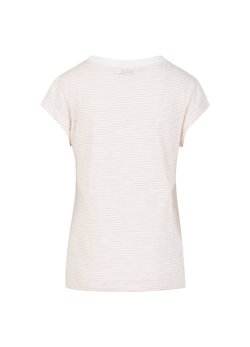 CC Heart CC HEART ELLEN STREEP KORTE MOUWEN T-SHIRT T-Shirt Rose stripe - 646