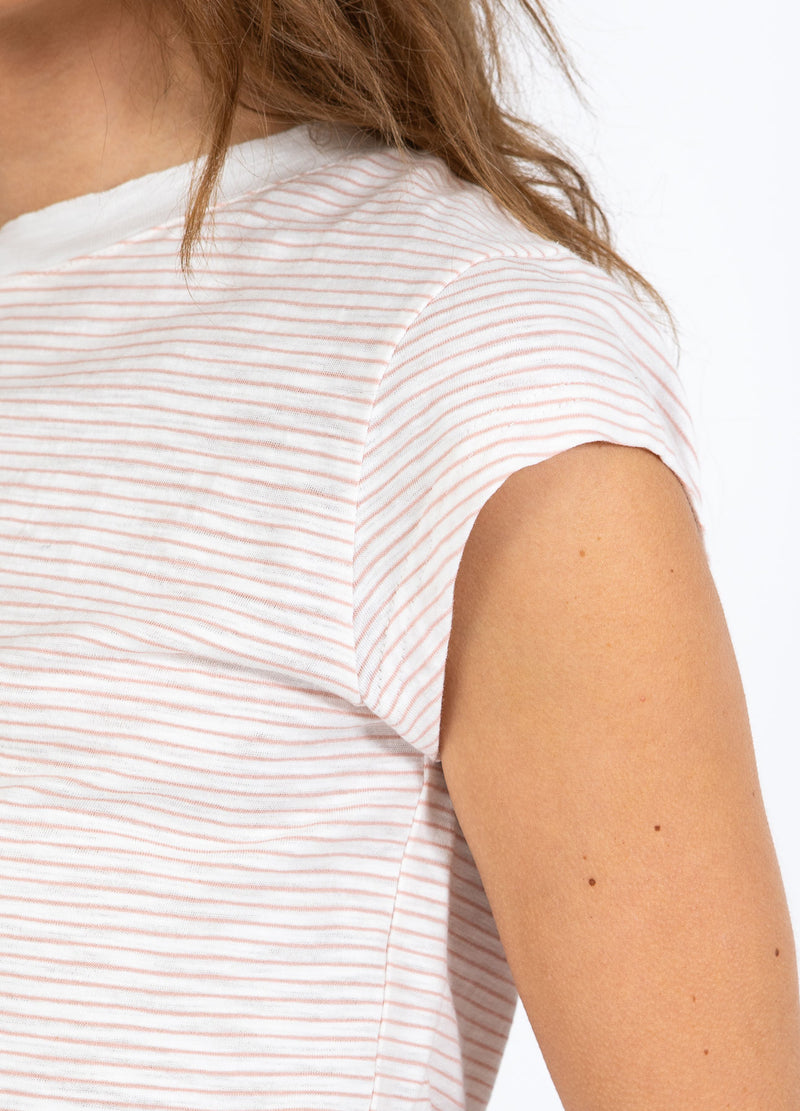 CC Heart CC HEART ELLEN STREEP KORTE MOUWEN T-SHIRT T-Shirt Rose stripe - 646