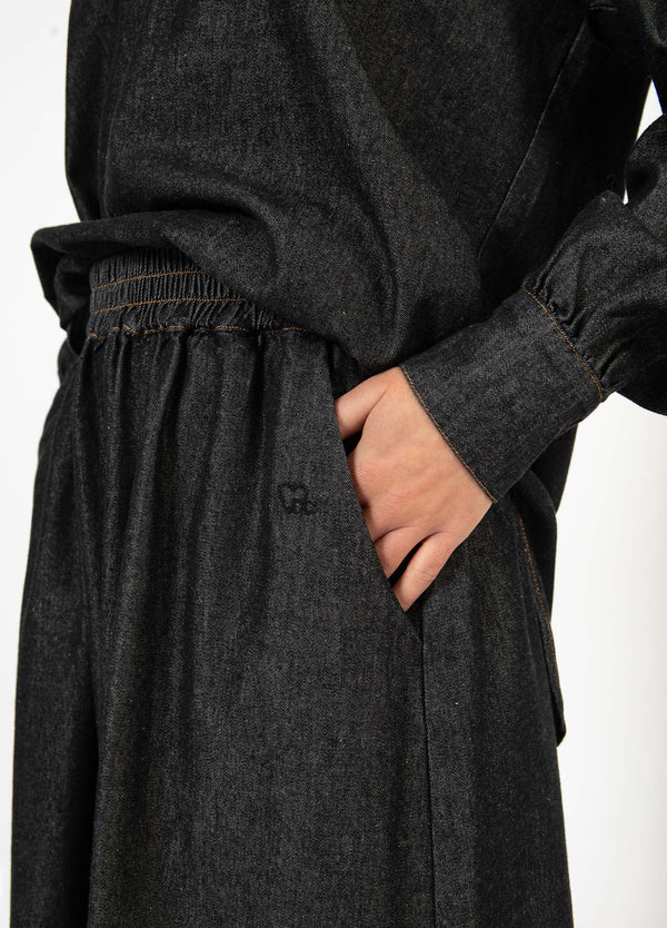 CC Heart CC HEART ELLIS DENIM ROK Skirt Black blue denim - 150