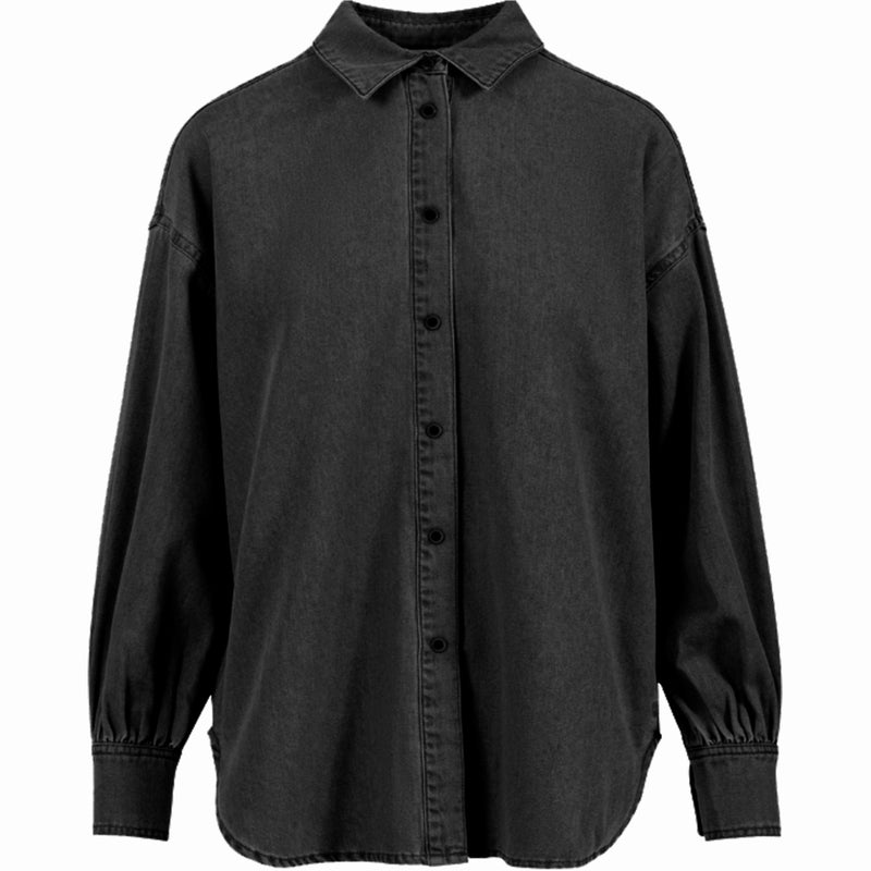 CC Heart CC HEART ELLIS SPIJKERBLOUSE Shirt/Blouse Black blue denim - 150